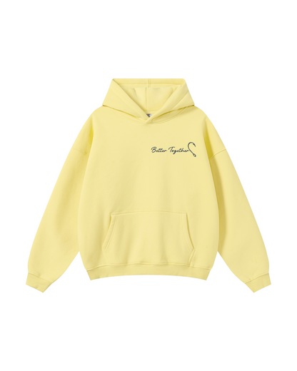 Better Together Walleye Matching Couple Fishing Unisex Hoodie Bundle