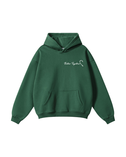 Better Together Walleye Matching Couple Fishing Unisex Hoodie Bundle