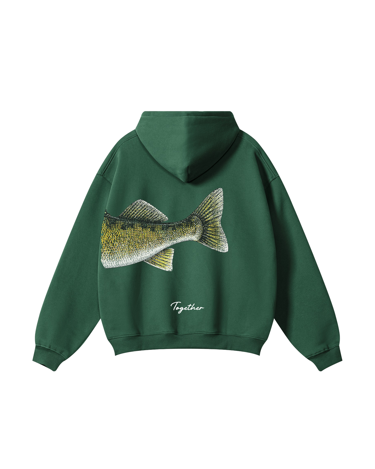 Better Together Walleye Matching Couple Fishing Unisex Hoodie Bundle