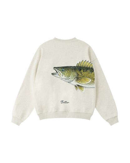 Better Together Walleye Matching Couple Sweatshirt Set
