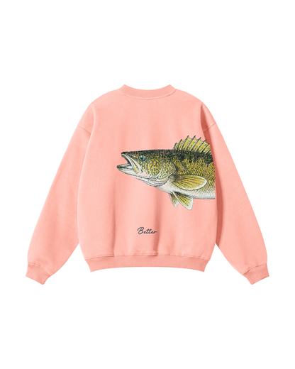 Better Together Walleye Matching Couple Sweatshirt Set