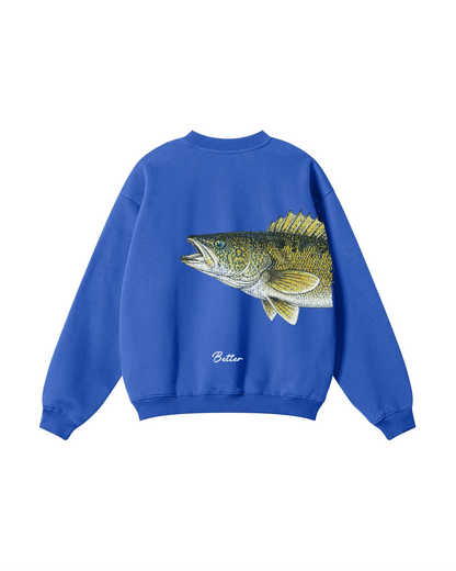 Better Together Walleye Matching Couple Sweatshirt Set
