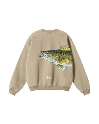 Better Together Walleye Matching Couple Sweatshirt Set