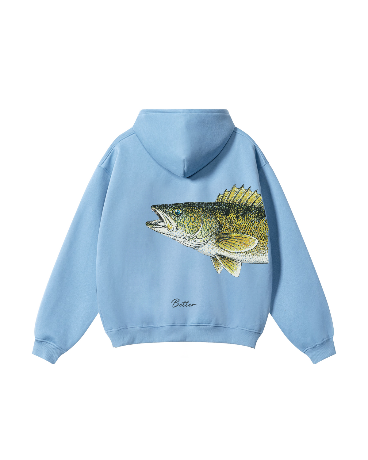 Better Together Walleye Matching Couple Fishing Unisex Hoodie Bundle