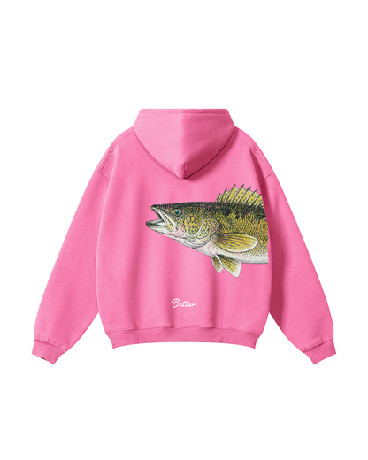 Better Together Walleye Matching Couple Fishing Unisex Hoodie Bundle