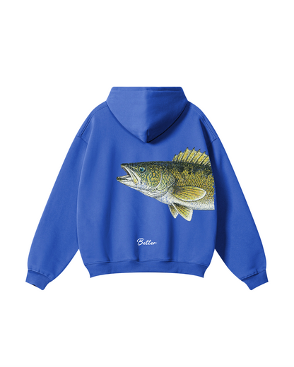 Better Together Walleye Matching Couple Fishing Unisex Hoodie Bundle