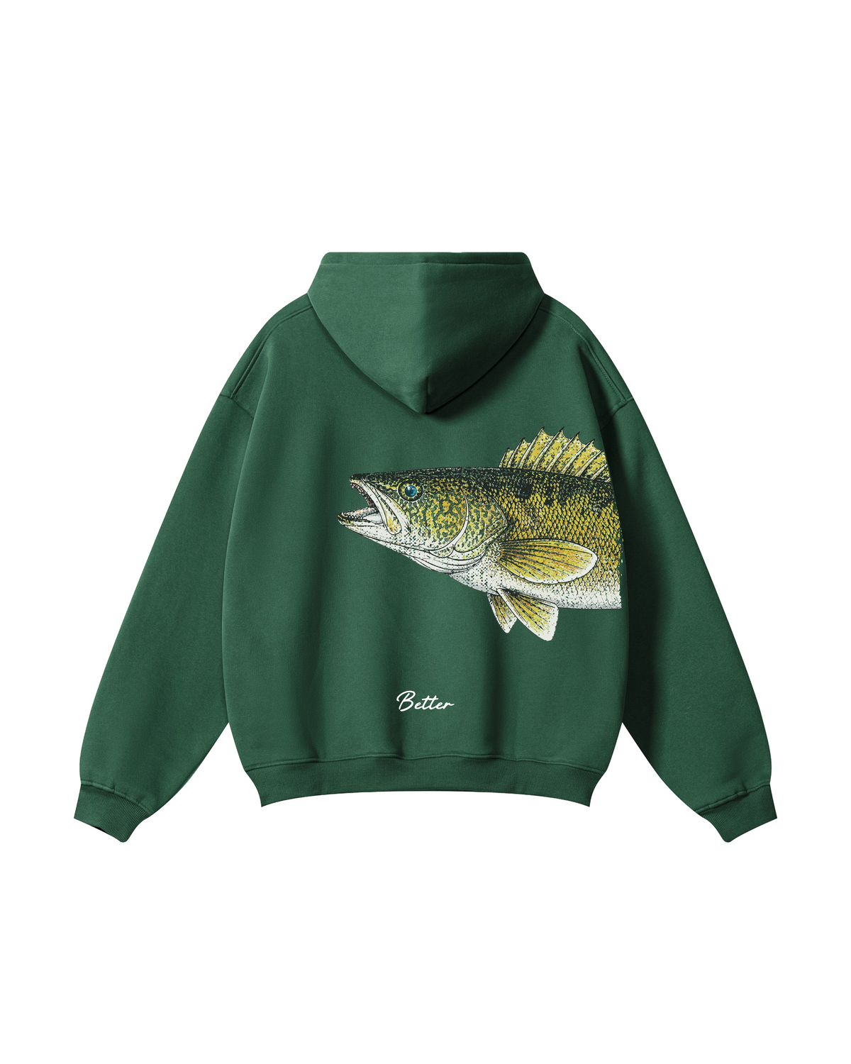 Better Together Walleye Matching Couple Fishing Unisex Hoodie Bundle