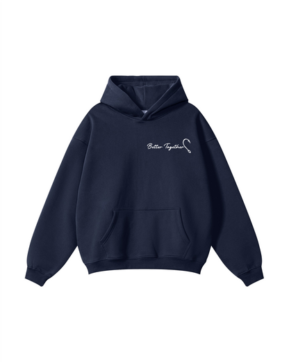 Better Together Muskie Matching Couple Fishing Unisex Hoodie Bundle