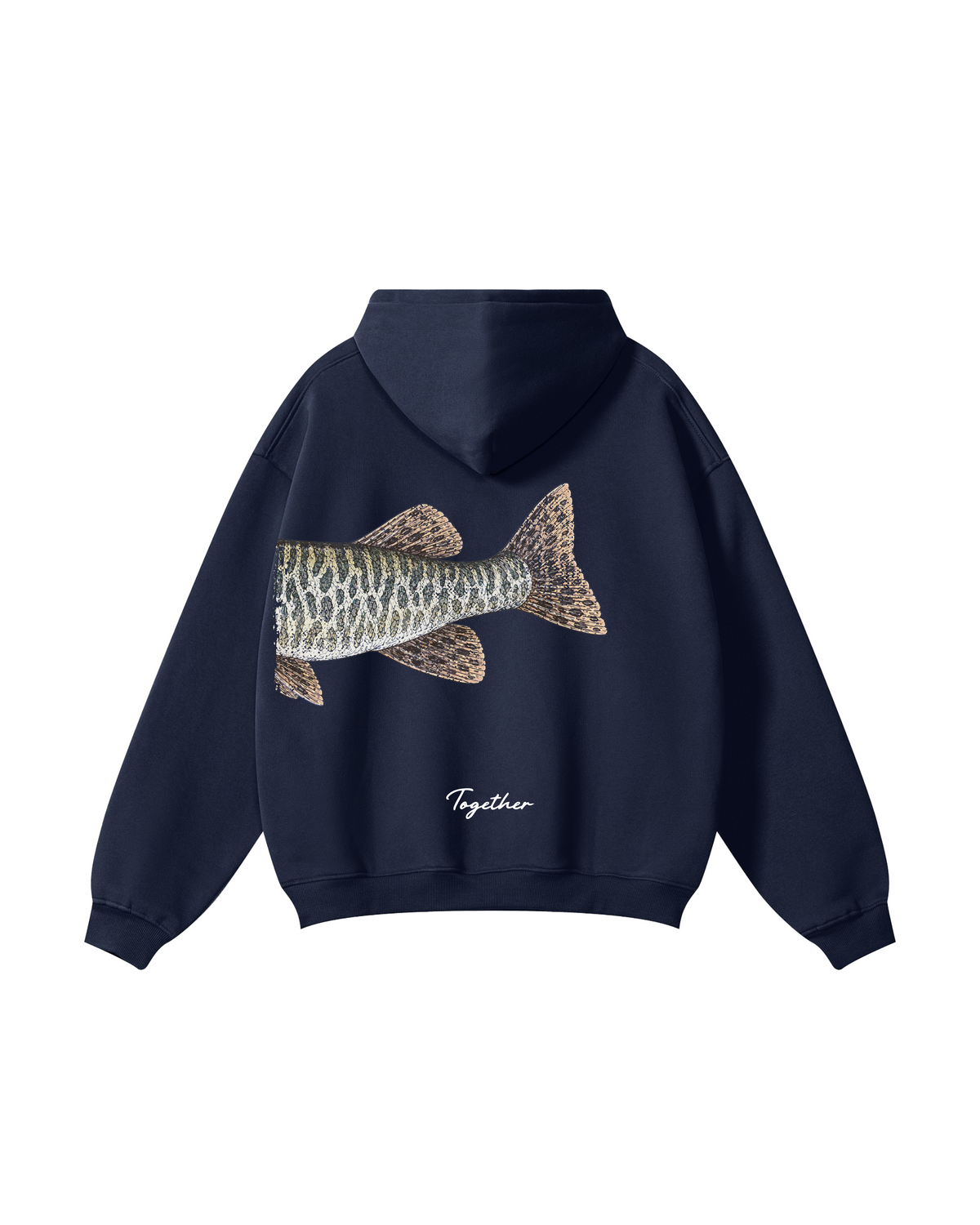 Better Together Muskie Matching Couple Fishing Unisex Hoodie Bundle
