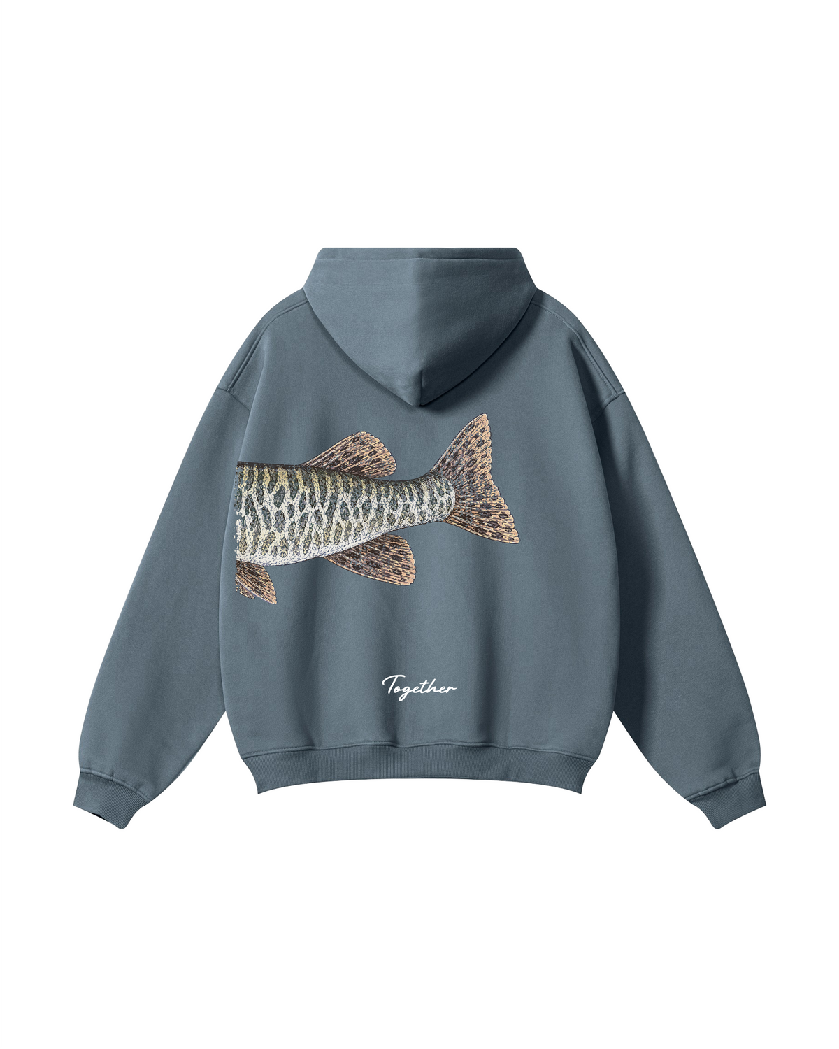 Better Together Muskie Matching Couple Fishing Unisex Hoodie Bundle