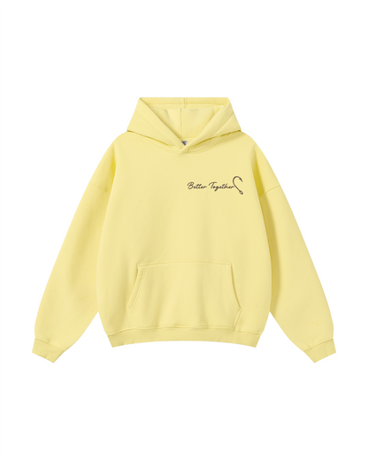 Better Together Muskie Matching Couple Fishing Unisex Hoodie Bundle