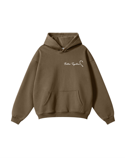 Better Together Muskie Matching Couple Fishing Unisex Hoodie Bundle