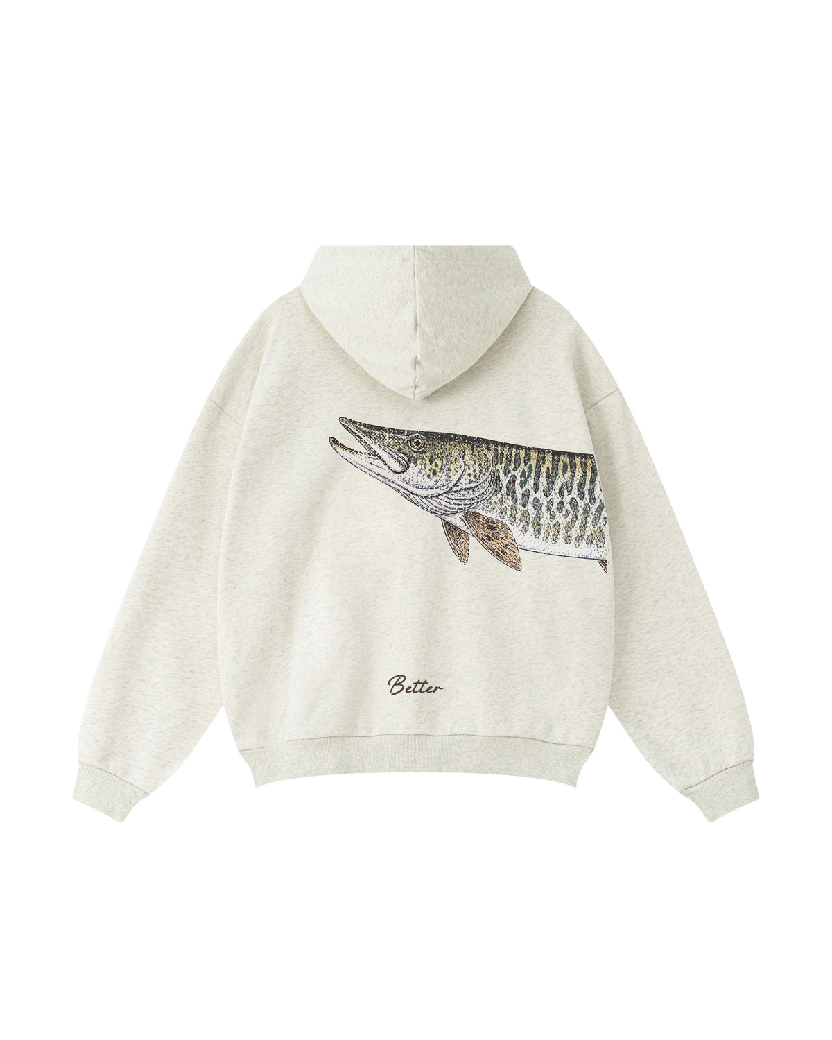 Better Together Muskie Matching Couple Fishing Unisex Hoodie Bundle