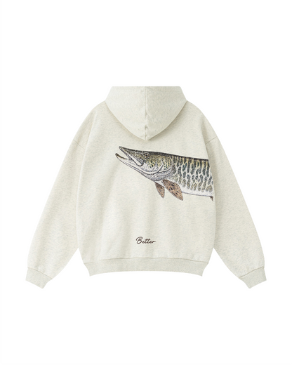 Better Together Muskie Matching Couple Fishing Unisex Hoodie Bundle