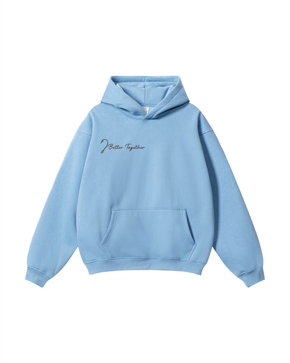 Better Together Muskie Matching Couple Fishing Unisex Hoodie Bundle