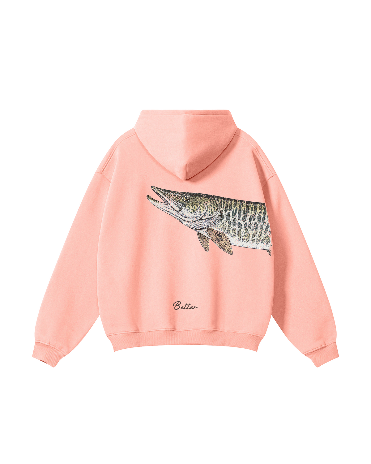 Better Together Muskie Matching Couple Fishing Unisex Hoodie Bundle