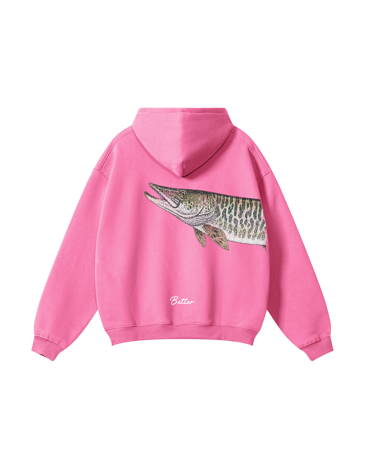 Better Together Muskie Matching Couple Fishing Unisex Hoodie Bundle