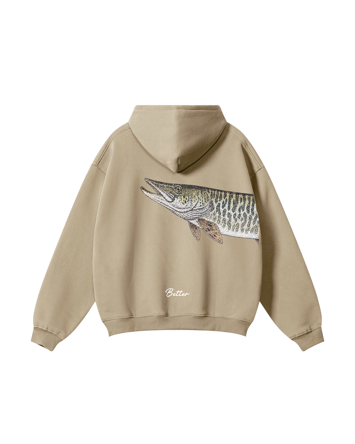 Better Together Muskie Matching Couple Fishing Unisex Hoodie Bundle