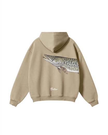 Better Together Muskie Matching Couple Fishing Unisex Hoodie Bundle