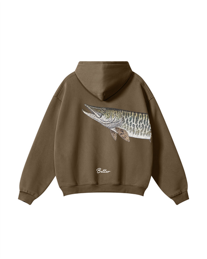 Better Together Muskie Matching Couple Fishing Unisex Hoodie Bundle