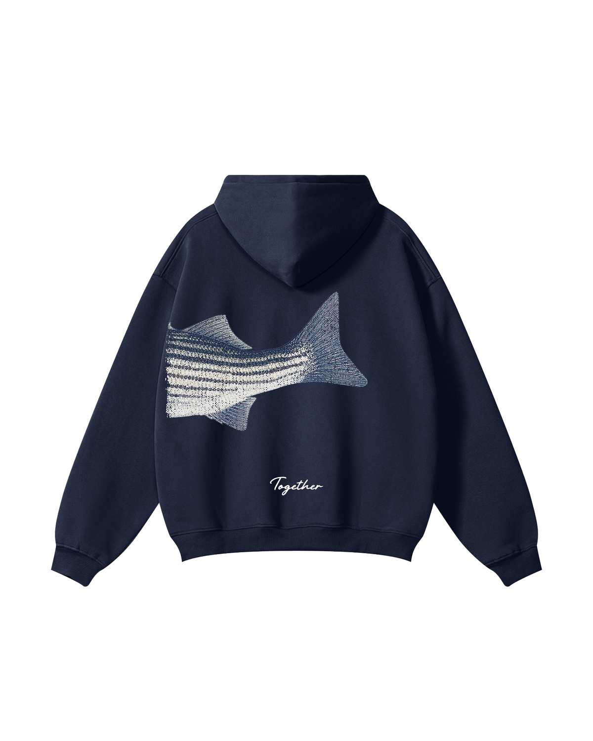 Better Together Striped Bass Matching Couple Fishing Unisex Hoodies Bundle