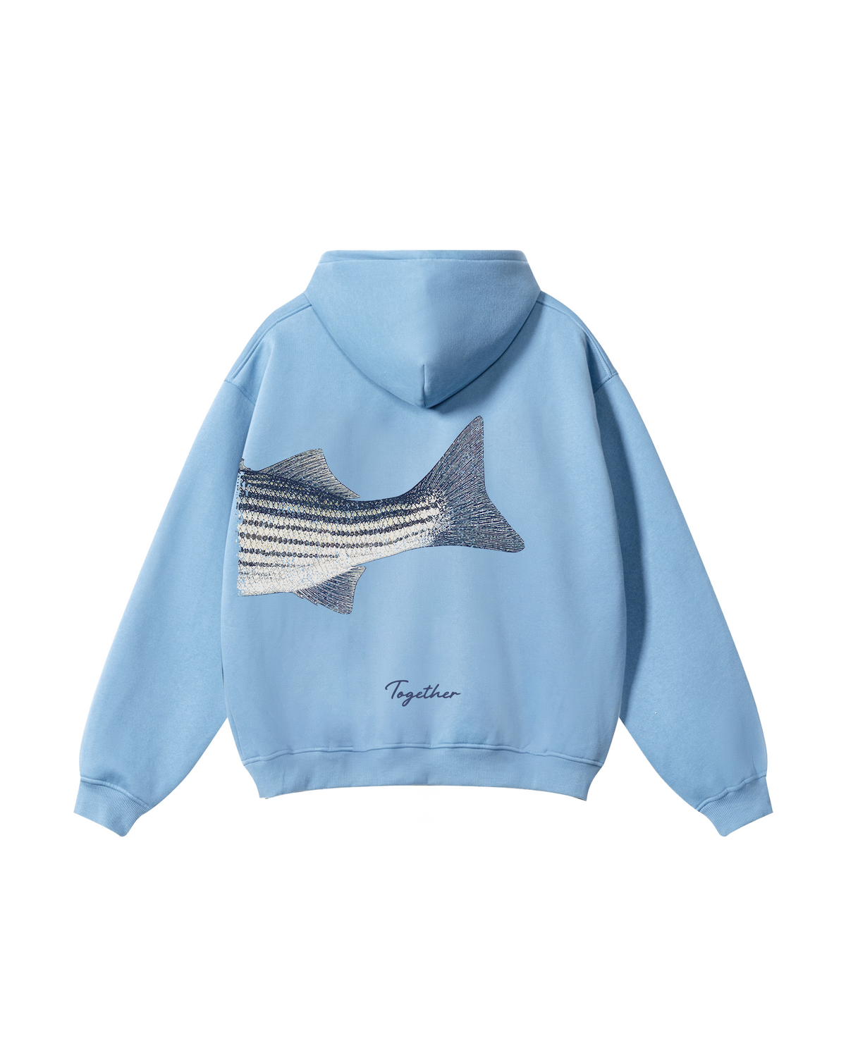Better Together Striped Bass Matching Couple Fishing Unisex Hoodies Bundle