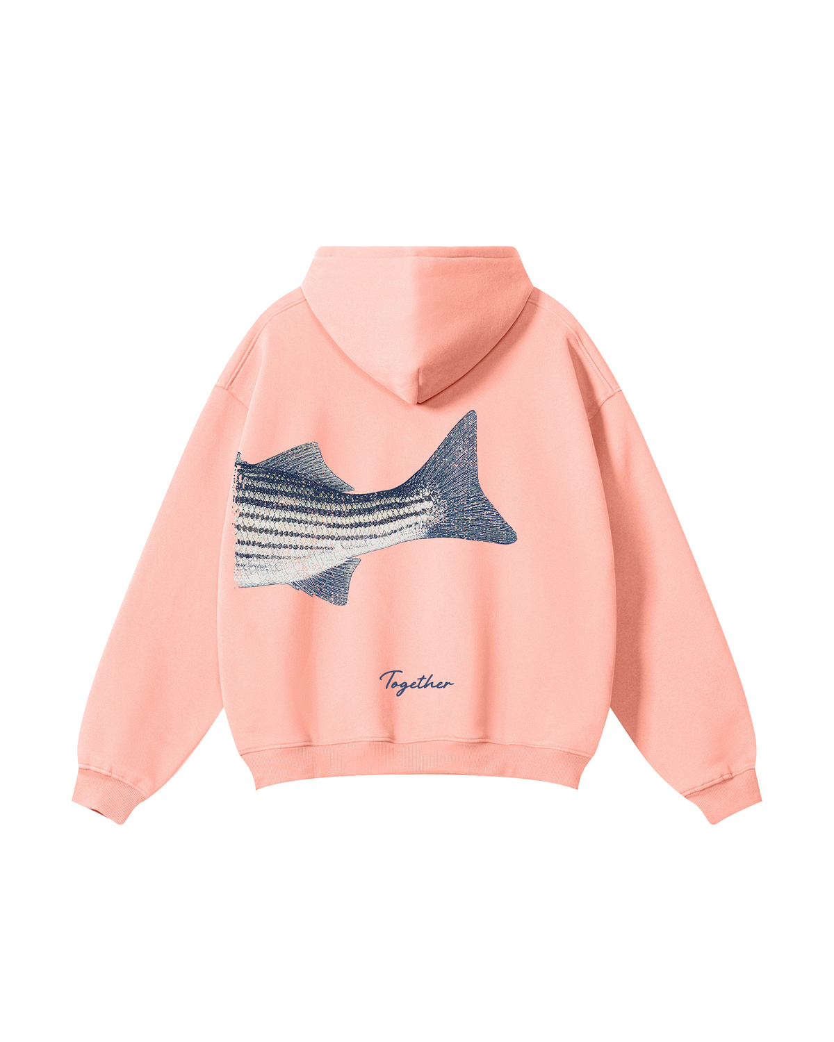 Better Together Striped Bass Matching Couple Fishing Unisex Hoodies Bundle