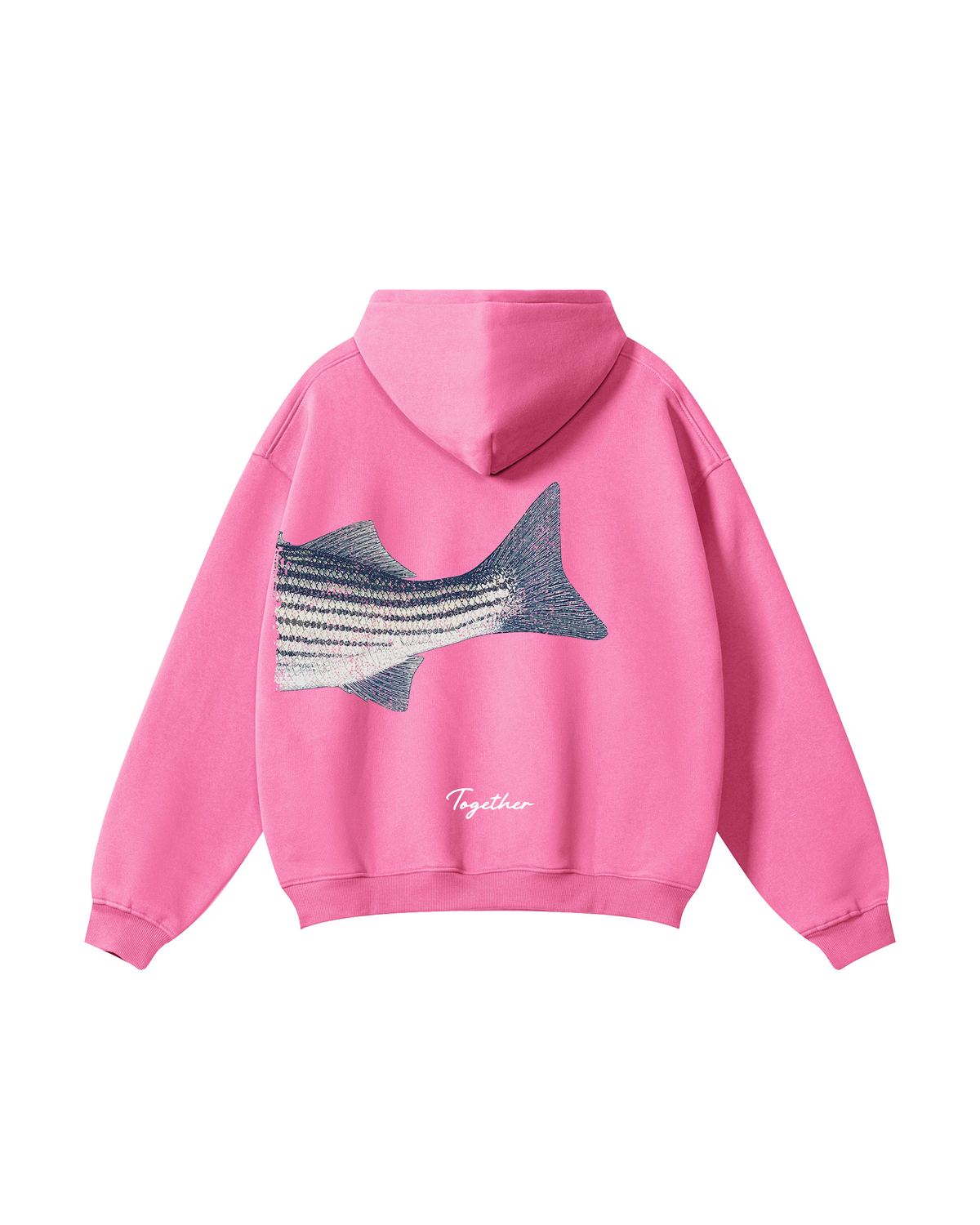 Better Together Striped Bass Matching Couple Fishing Unisex Hoodies Bundle