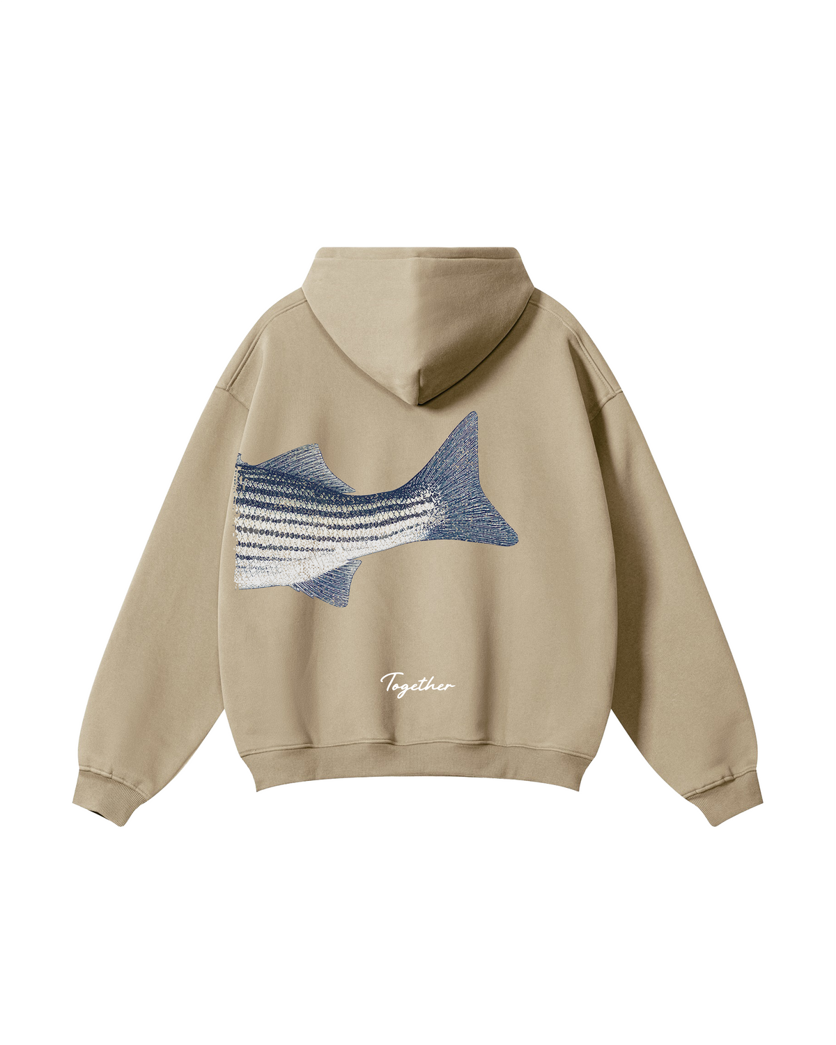 Better Together Striped Bass Matching Couple Fishing Unisex Hoodies Bundle