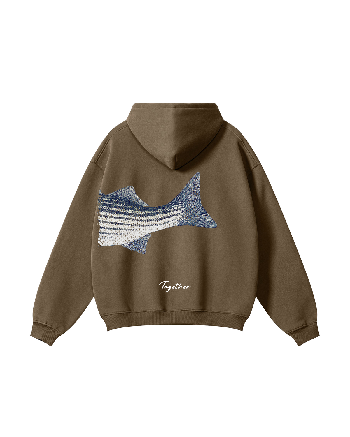 Better Together Striped Bass Matching Couple Fishing Unisex Hoodies Bundle