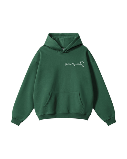 Better Together Striped Bass Matching Couple Fishing Unisex Hoodies Bundle