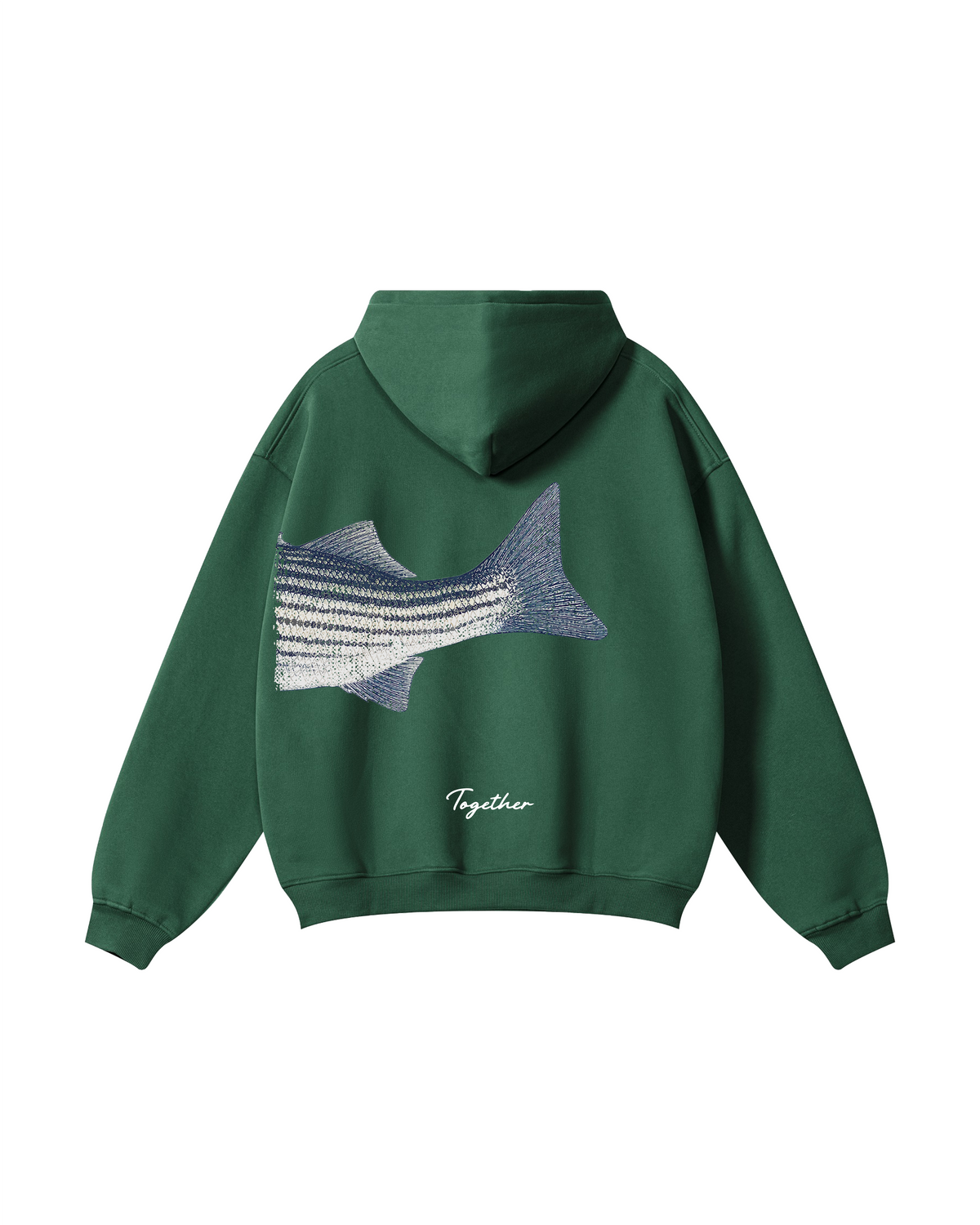 Better Together Striped Bass Matching Couple Fishing Unisex Hoodies Bundle