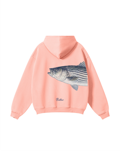 Better Together Striped Bass Matching Couple Fishing Unisex Hoodies Bundle