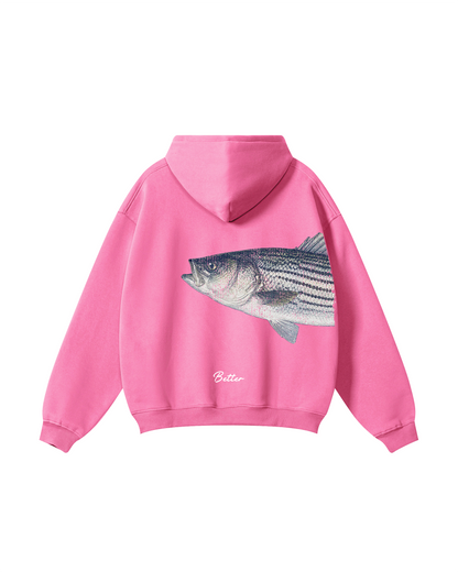 Better Together Striped Bass Matching Couple Fishing Unisex Hoodies Bundle