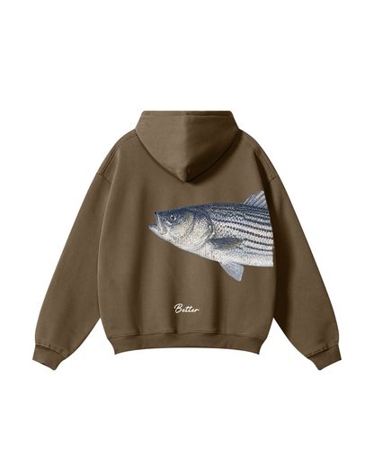 Better Together Striped Bass Matching Couple Fishing Unisex Hoodies Bundle