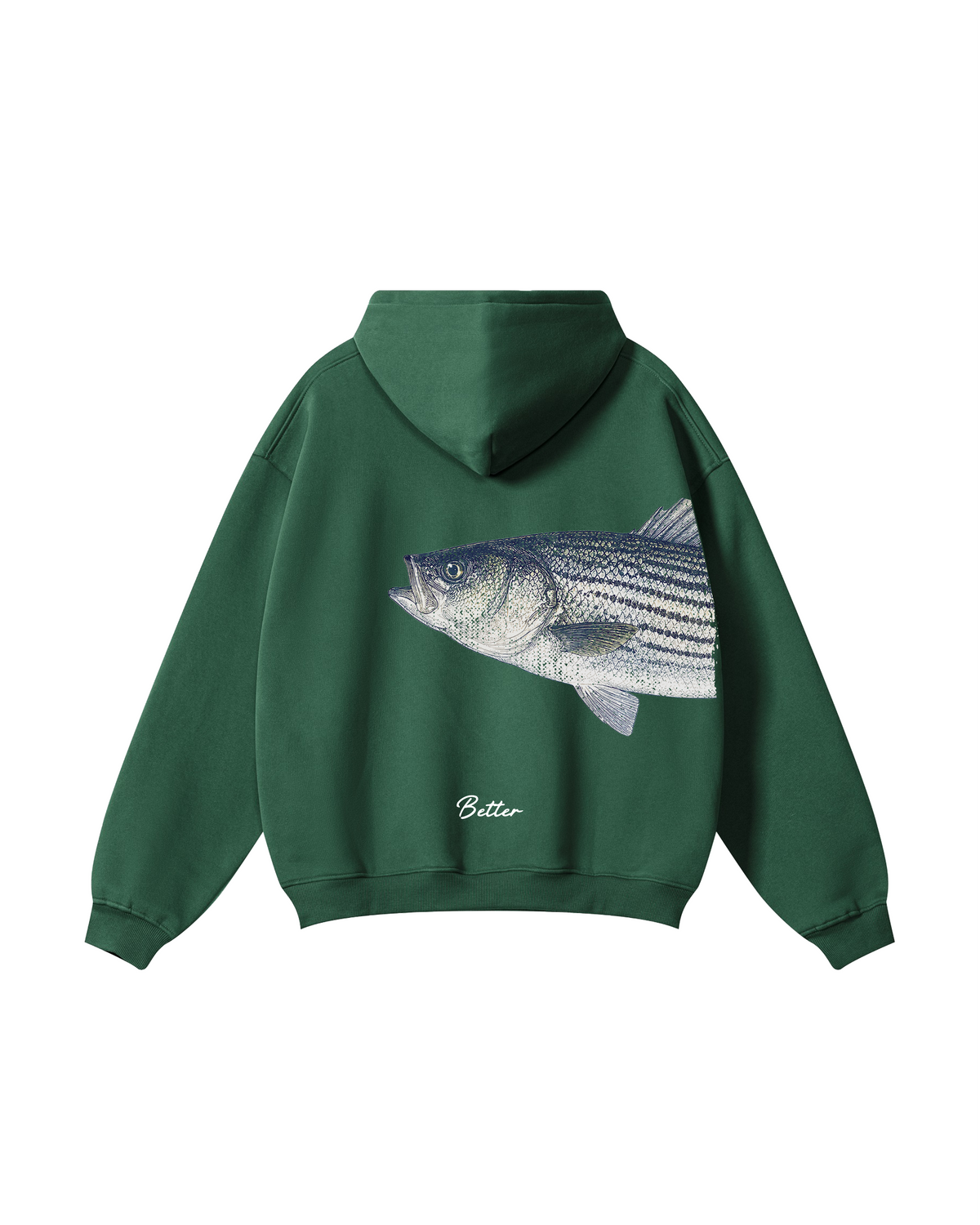 Better Together Striped Bass Matching Couple Fishing Unisex Hoodies Bundle