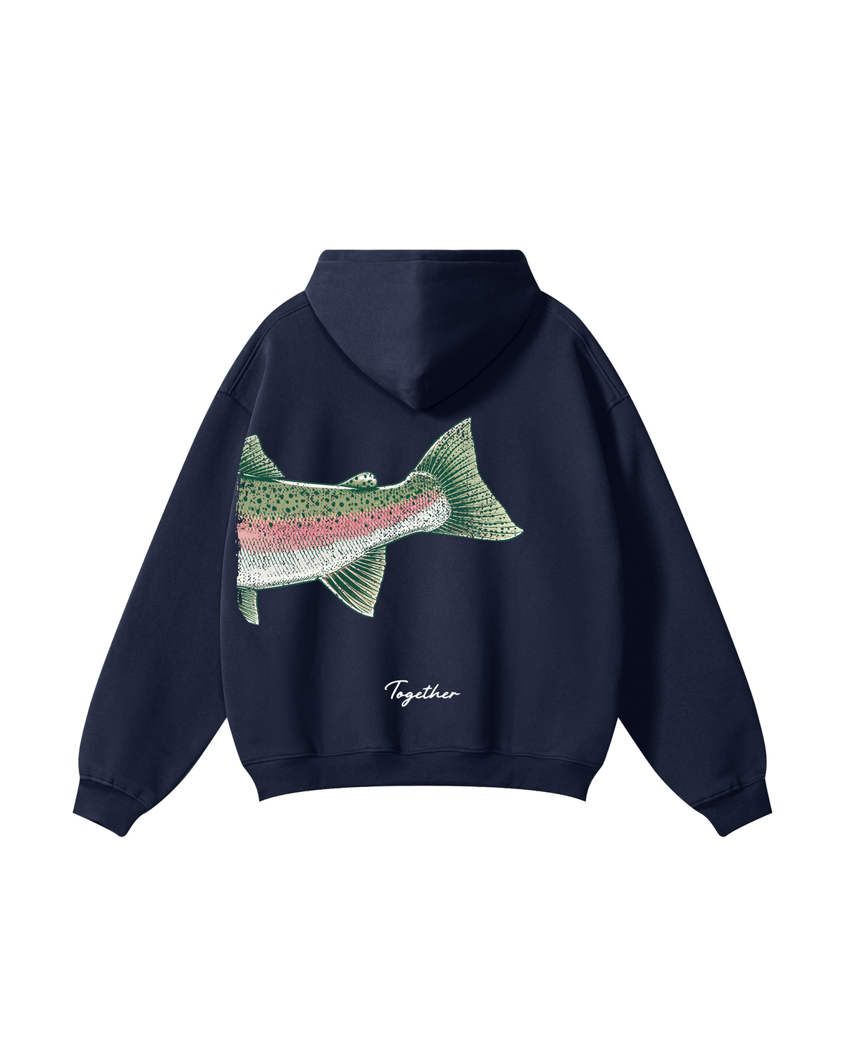 Better Together: Steelhead Fishing Couple Hoodie Set