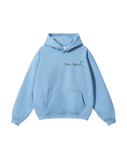 Better Together: Steelhead Fishing Couple Hoodie Set