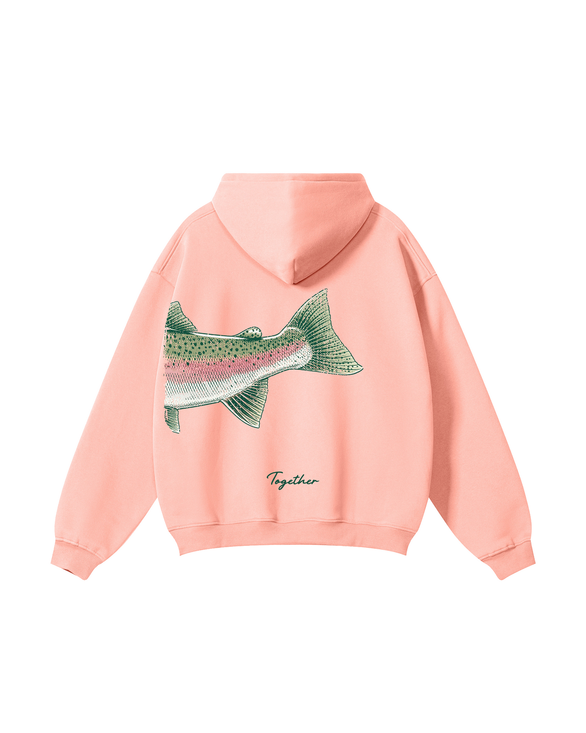 Better Together: Steelhead Fishing Couple Hoodie Set