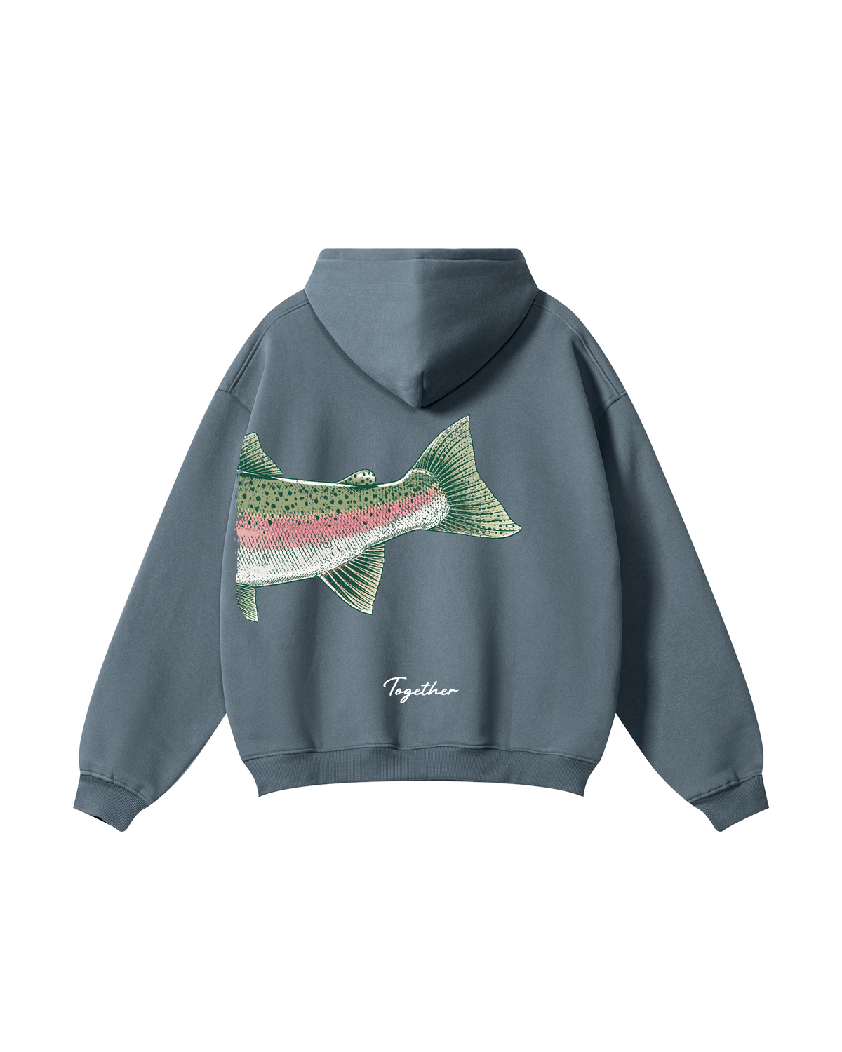 Better Together: Steelhead Fishing Couple Hoodie Set