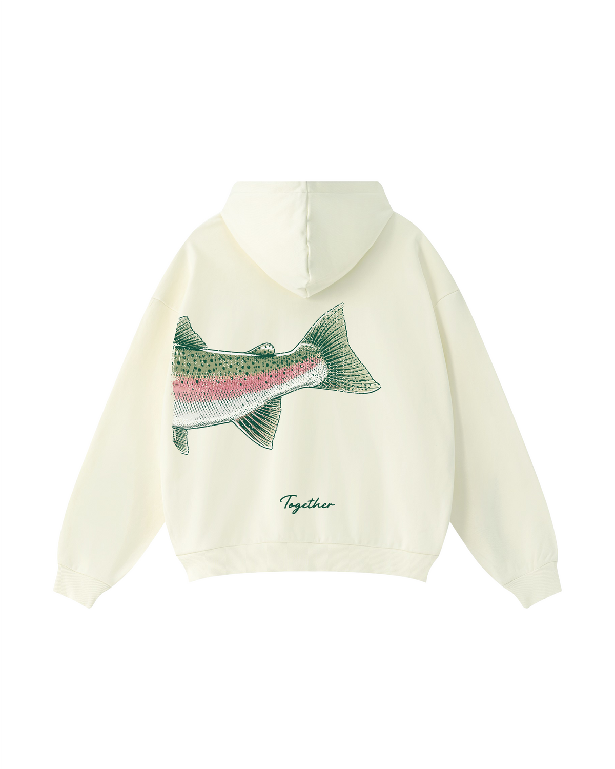 Better Together: Steelhead Fishing Couple Hoodie Set