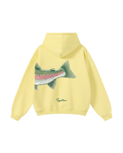 Better Together: Steelhead Fishing Couple Hoodie Set