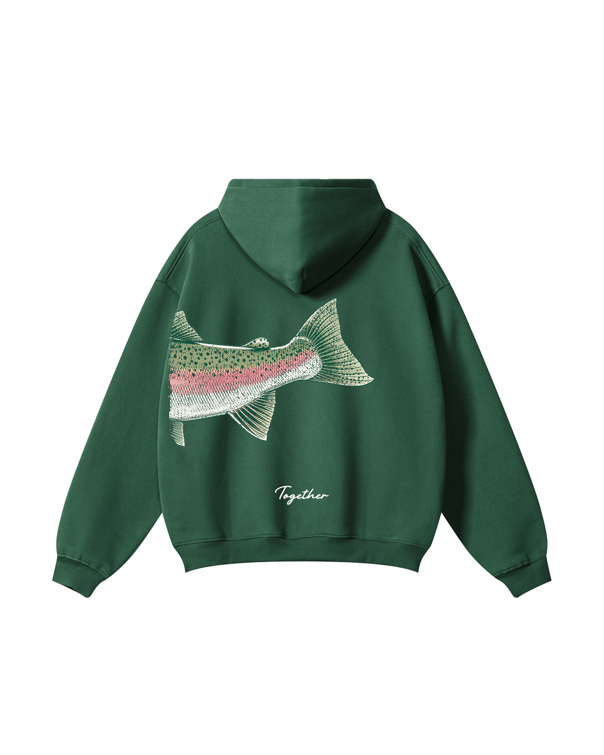 Better Together: Steelhead Fishing Couple Hoodie Set