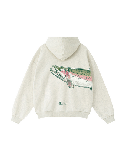Better Together: Steelhead Fishing Couple Hoodie Set
