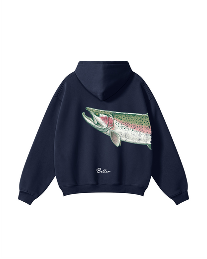 Better Together: Steelhead Fishing Couple Hoodie Set