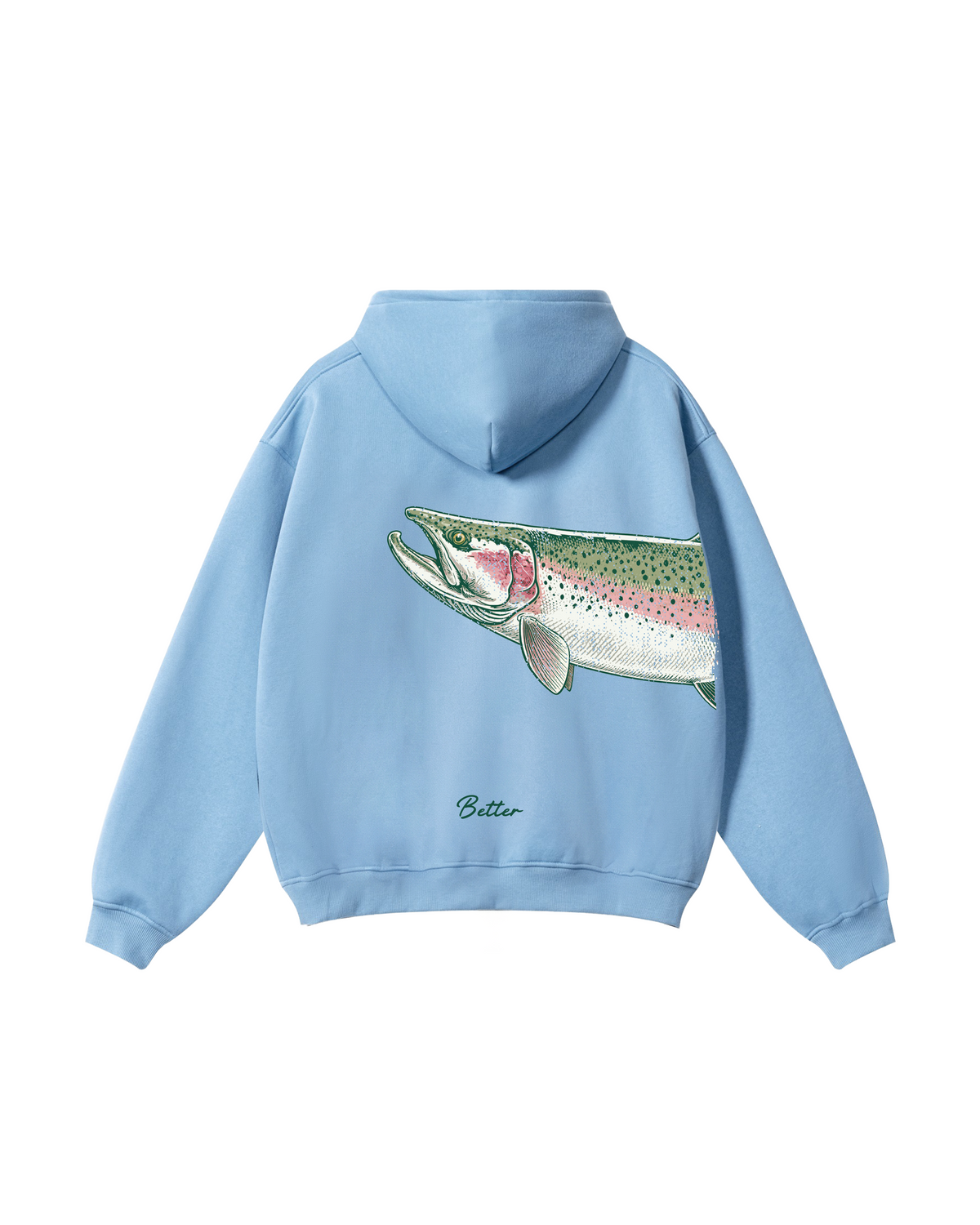 Better Together: Steelhead Fishing Couple Hoodie Set