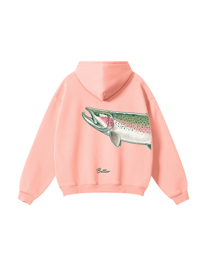 Better Together: Steelhead Fishing Couple Hoodie Set