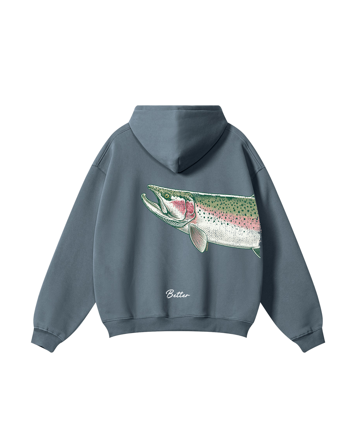 Better Together: Steelhead Fishing Couple Hoodie Set