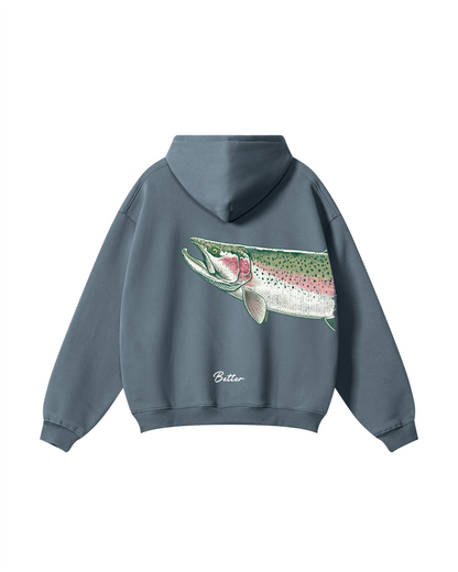 Better Together: Steelhead Fishing Couple Hoodie Set