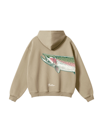 Better Together: Steelhead Fishing Couple Hoodie Set